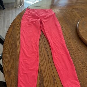 Lululemon Pink/Melon size 8 Leggings